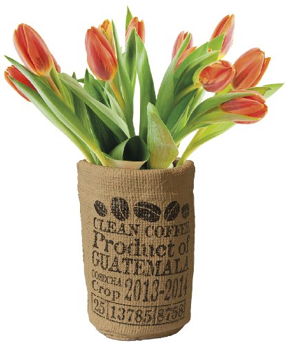 Invotis Vase in Form eines Kaffeebohnensacks (IN1601)