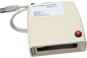 Almencla USB 2.0 to PC ATA PCMCIA Flash Disk Lecteurs de Cartes Mémoires Adaptateurs Convertisseur