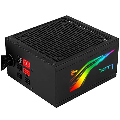 Aerocool Lux RGB M 650W  Fuente de alimentación Modular RGB, 80Plus Bronze 230V