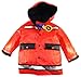 Wippette Baby Boys Inafnt Hooded Fireman Raincoat Jacket, Red, 12 Months