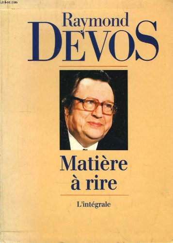 couverture de : Mati&egrave;re &agrave; rire