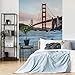 Produktbild Fototapete Colombo - Golden Gate Bridge Fotografie San Francisco Kalifornien USA Bucht Meer Natur Brücke Berge Vliestapete Wall-Art - 192x260
