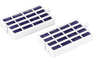 2 Aqualogis Antibac-Air Compatible con Whirlpool ANT001 481248048172 ANT002 Filtro Microban Antibacteriano