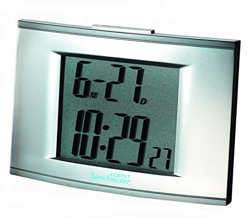 T-12 Talking Alarm Clock with Calendar and Stopwatch