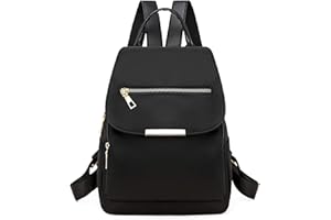 CYchen Bolso Mochila Mujer Antirrobo, Moda Portatil Bandolera Mochilas Casual Regalo Bolsos Grande Impermeable Niñas Escolares Bolsa para School Viaje - Negro