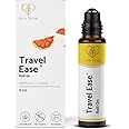 Herb Tantra Travel Ease Motion Sickness Relief Roll-On | Blend of Spearmint, Grapefruit, Ginger & Fennel | Relieves Travel Sickness, Dizziness, Nausea & Vomiting |Relief Roll-On| 9ml Pack of 1