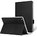 Produktbild iPad-2017-Hülle, DesertWest iPad Hülle 9 7 Zoll iPad 2017 iPad 2018 hülle mit Auto Sleep/Wake up Funktion, Standfunktion und PU Bumper für Apple New iPad 2018/2017 9.7" Tablet (Schwarz)