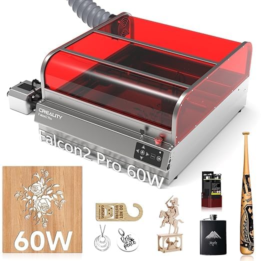 Unlock Precision with the Creality Falcon 2 Pro 60W Laser Engraving Cutter