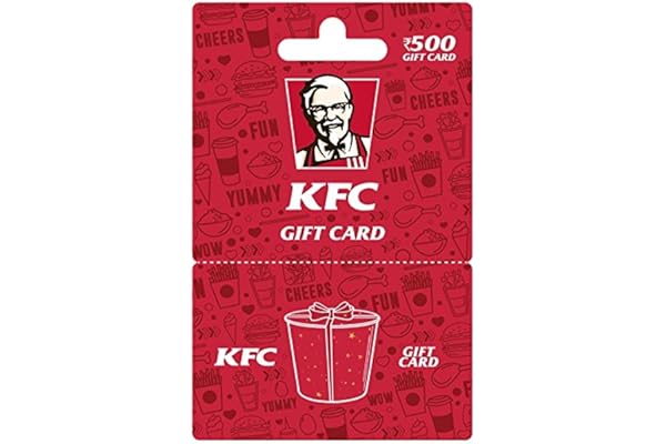 KFC Gift Card - Rs.500 : Amazon.in: Gift Cards