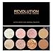Makeup Revolution Ultra Blush and Contour Palette Golden Sugar