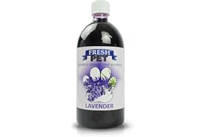 Trade Chemicals FRESH PET eco-Refill 1L Bottle (Makes up to 25L) - Kennel Disinfectant | Cleaner | (LAVENDER)