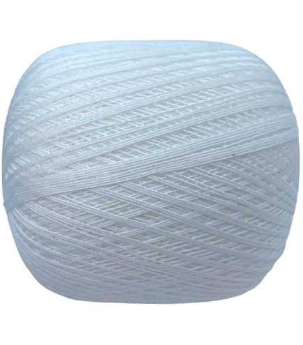 Filo Scozia Sfumato Uncinetto Cotone N. 8 Gom 100 GR (CELESTE BIANCO 74
