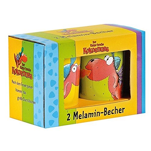 Preisvergleich Produktbild Der kleine Drache Kokosnuss - Set Melaminbecher: 2er Set