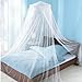 WLM Fashion Dome Bed Canopy Netting Princess Mosquito Net (White)