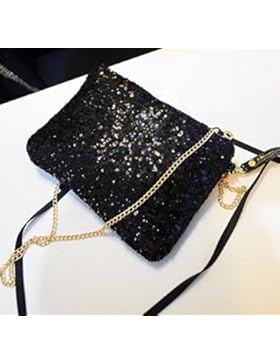 CC*CD Vintage Pailletten-Umschlag Party Abend kleine Tasche Handtasche Handtasche