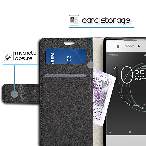 SLEO Funda Sony Xperia XA1 Cartera Carcasa Piel PU Suave Flip Folio Caja Super Delgado Estilo Libro Soporte Plegable y Cierre Magn tico para Sony Xperia XA1 - Negro reviews SLEO Funda Sony Xperia XA1 Cartera Carcasa Piel PU Suave Flip Folio Caja Super Delgado Estilo Libro Soporte Plegable y Cierre Magn tico para Sony Xperia XA1 - Negro