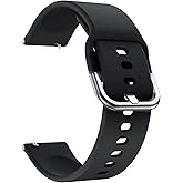 TECHONTO 22MM Watch Band Strap with Stainless Steel Buc...