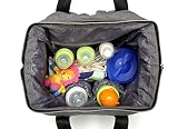 LCY Stilvolle Multifunktions-Rucksack Tote Baby Wickeltasche, mit Wickelunterlage - 5