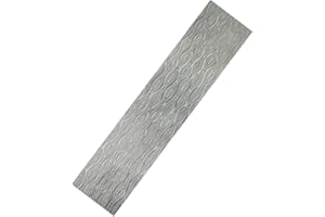 Aibote VG10 Barra in Acciaio inox Damasco Fatta a Mano per Coltello Lama Vuota Creazione di Gioielli Posate per Altri Scopi Di Fabbricazione (Nebulosa,160x30x3mm)