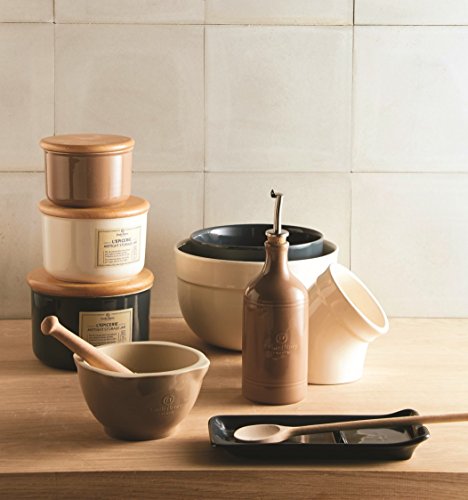 Emile Henry Mörser Keramik glasiert Lehmfarben - 4