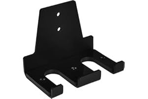 Yes4All Vertical Wall Mounted Olympic Barbell Holder, Barbell Storage Rack, Hanging Barbell Rack for Home Fitness Equipment