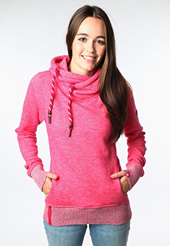 Alife and Kickin Sarah B - Jersey Sudadera Rojo Fucsia Talla:XS