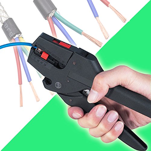 EMOTREE 1x Abisolierzange 0,08mm²- 6mm² Automatische Kabel Abisolier Werkzeug Zange - 3