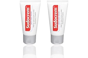 BIGHART 2 x 30g Sudocrem Skin Care Cream Tube set - double pack, two tubes of 30g each Very versatile cream, suitable for general skin care irritations, spots, rashes and sores excellent for baby nappy care