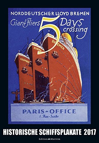 Historische Schiffsplakate 2017