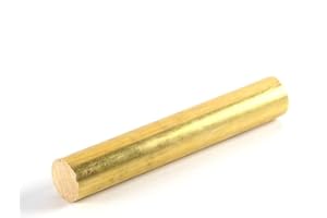 SHHMA Barra De Latón Barras Redonda De Latón Macizo Varilla, Hay una Variedad de especificaciones Disponibles,Length:200mm,Diameter:18mm
