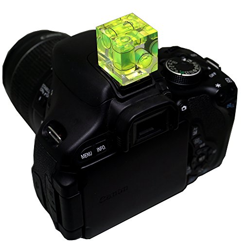 FOTYRIG Niveau de la Chaussure Chaude  Cam  ra Trois Axe Bubble Niveau    Bulle Standard Monture pour Canon et Nikon  Olympus  Pentax Digital et Cam  ras