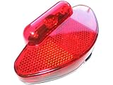RSP Unisex Tour Lite Carrier Mount Light, Red