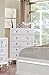 Produktbild Furniture of America Kommode Ariston, Massivholz, Weiß