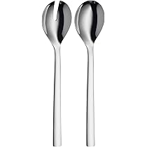 Do Buy ing salad spoon and salad fork black salad cutlery set