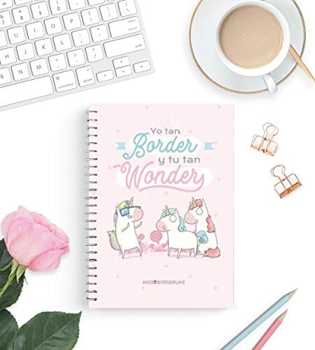 missborderlike – Notebook A5 – I Tan Border and your Tan Wonder
