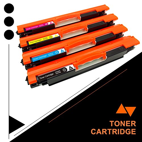 STAROVER Cartuchos de t ner compatibles de color de reemplazo para 126A CE310A CE311A CE312A CE313A para HP Colour LaserJet Pro CP1025 CP1025NW CP1020 HP LaserJet Pro 100 Color MFP M175 M175A M175NW HP TopShot LaserJet Pro M275 M275A M275NW Impresora - 1 Negro 1 Cian 1 Magenta 1 Amarillo reviews STAROVER Cartuchos de t ner compatibles de color de reemplazo para 126A CE310A CE311A CE312A CE313A para HP Colour LaserJet Pro CP1025 CP1025NW CP1020 HP LaserJet Pro 100 Color MFP M175 M175A M175NW HP TopShot LaserJet Pro M275 M275A M275NW Impresora - 1 Negro 1 Cian 1 Magenta 1 Amarillo