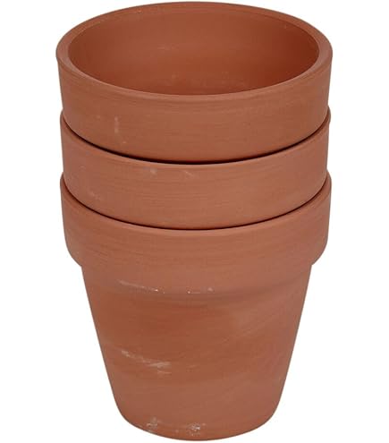 Esschert Design AT09 Aged Terracotta Pot in Wire Basket/Handle, Black, 15 x 13 x 10 cm