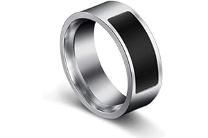 PULABO Noir Taille 6 NFC Multifonctionnel Étanche Intelligent Anneau Intelligent Porter Numérique Anneau Créatif et Utile haute qualité