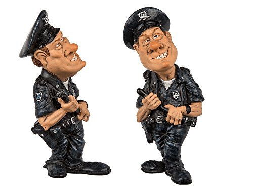 Preisvergleich Produktbild Preis am Stiel® Polizist Dekofigur