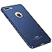 Produktbild SUNAVY iPhone 7 Plus Ultra-Dünn 0.9mm Matt Hülle + Farbe Vollständige Abdeckung Schutzfolie 360-Grad Anti-stoß Hart HandyMatte Hülle SchutzMatte Hülle für Apple 7plus,5.5 Zoll,Blau
