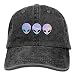 Produktbild Paint0 Psychedelic Tee Holo Aliens Vintage Jeans Baseball Cap for Men and Women