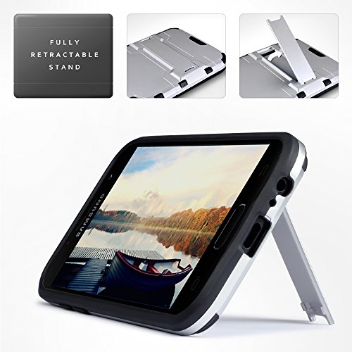 Samsung Galaxy A3 2017 Carcasa H brida de Silicona Polycarbonato Doble Resistencia y soporte para mesa - Plata reviews Samsung Galaxy A3 2017 Carcasa H brida de Silicona Polycarbonato Doble Resistencia y soporte para mesa - Plata