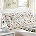Produktbild QBPHT Bett Rückenkissen Kopfteil Kissen Rückenlehne Krone Nachttischlehne Nordic Einfach Kopfteil Kissen Mit 100% Baumwolle Abdeckung Große Rückenlehne Kissen Für Das Bett,T-150 * 50 * 23cm