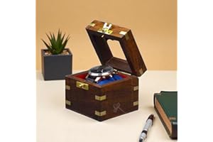 Royal Craft Expertise Coffret montre unique en palissandre indien foncé | Boîte de voyage et rangement pour homme | Cadeau de Saint-Valentin