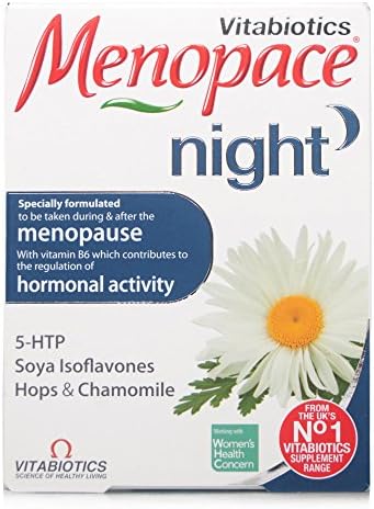 Menopace Night One-a-day tablets to be taken at night - 30 Tabs