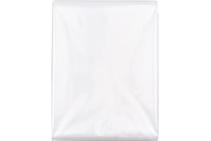 MEAORGROW Polyethylenfolie Transparent Gewächshausfolie, Extra Dick Reißfest Gartenfolie aus Polyethylen, Gewächshausfolie Tunnelfolie Tomatenhaus Folie (2 x 3m)