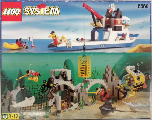 Preisvergleich Produktbild LEGO System Tauchen 6560 Schatzsucher der 7 Weltmeere