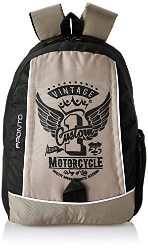 Pronto Trumpet 19.3 Ltrs Beige Casual Backpack (8843 - BG)