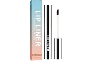 NITOOPE Removable Lip Liner Pencil-Peel Off Lip Liner Tattoo,1Pc, Peel Off Lip Stain, Plumps up Lip Colour, Long Lasting Lip Stain Peel Off, With Hyaluronic Acid & Vitamin E, Brown (DARK BROWN)