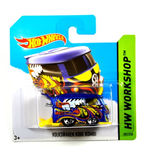 Preisvergleich Produktbild Hot Wheels Volkswagen Kool Kombi blaumetallic 1:64